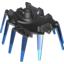 Набор LEGO Hero Factory Shield / Armour Spiked with Marbled Blue Pattern, Черный