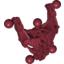 Набор LEGO Bionicle Matoran Torso, Av-Matoran Type 2, Темно-красный