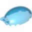 Набор LEGO Windscreen 6 x 4 x 2 1/3 Bubble Canopy with Handle, Trans-Dark Blue