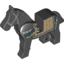 Набор LEGO Horse with Persian Blanket Print, Черный