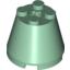 Набор LEGO Cone 3 x 3 x 2, Sand Green