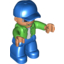 Деталь LEGO FIGURE NO. 4 - CAP, Не определен