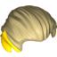 Набор LEGO Minifig Hair Swept Back with Pointy Yellow Ears Print, Tan