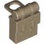Набор LEGO Minifig Backpack Non-Opening, Dark Tan
