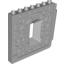 Деталь LEGO WALL 1X8X6, WINDOW+BRICK,LEFT, Не определен