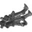 Набор LEGO Bionicle Foot Piraka Clawed with Flat Silver Talons, Черный