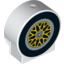 Деталь LEGO SIGN ROUND, DEC. "SPARE WHEEL", Не определен