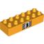 Деталь LEGO BRICK 2X6, DEC. "3. PLACE", Не определен