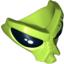 Набор LEGO Face, Alien with Black Eyes Print (Alien Conquest Commander), Лайм