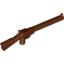 Набор LEGO Minifig Rifle, Красно-коричневый