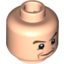 Набор LEGO Minifig Head Dual Sided HP Neville Closed Mouth / Gritting Teeth Print [Hollow Stud], Light Flesh
