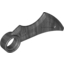 Набор LEGO Wing 1 x 4 with Pin Hole, Pearl Dark Gray