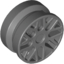 Набор LEGO Wheel 11 x 6 with 8 'Y' Spokes [Plain], Темный сине-серый