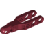 Набор LEGO Technic, Steering Arm 5.5 x 2 with Towball Socket Rounded, Chamfered, Темно-красный