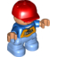 Деталь LEGO CHILD FIGURE NO. 2 ALEX, Не определен