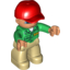 Деталь LEGO FIGURE NO. 6 - CAP, Не определен