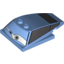 Набор LEGO Wedge 6 x 4 x 1 1/3 with 4 x 4 Base with Green Eyes and Windows Print (Finn McMissile 9480), Medium Blue