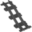 Набор LEGO Train, Track Plastic Narrow, Ramp, Черный