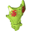 Набор LEGO Hero Factory Full Torso Armor with Red Hexagons Print (Breez), Лайм
