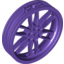 Набор LEGO Wheel 75 x 17 Motorcycle, Темно-фиолетовый