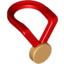 Деталь LEGO MINI MEDAL "NO. 1", Не определен