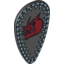 Деталь LEGO BATTLE SHIELD "NO. 6", Не определен