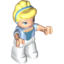 Набор LEGO ADULT FIG. NO. 1 2012 V2, Bright Light Blue