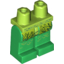 Набор LEGO Legs and Lime Hips with Swamp Plants and Scales Print, Зеленый
