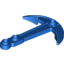 Набор LEGO Boat Anchor - Two Top Holes, Голубой