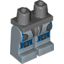 Набор LEGO Legs and Dark Bluish Gray Hips with SW Pre Vizsla Armor Print, Sand Blue