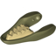 Набор LEGO Raptor Lower Jaw with Tan Teeth Print [Olive Green], Оливковый