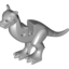 Набор LEGO Tauntaun Body with Legs and Eyes Print, Flexible Tail, Светлый сине-серый