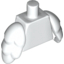 Набор LEGO Torso Plain / White Bird Wings, Белый