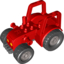 Деталь LEGO TRACTOR 6X10X5 W/SHAFT Г9.41DEC, Не определен