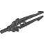 Набор LEGO Minifig Sword - Double Blade with Bar Holder [Chi Sword], Черный