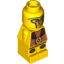 Набор LEGO Microfig Minotaurus Gladiator Yellow, Желтый
