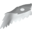 Набор LEGO Minifig Cape Cloth, Serrated Edges, Белый