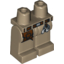 Набор LEGO Legs and Hips with Leather Pouch and Belt Print, Dark Tan