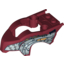 Набор LEGO Fly Wheel Fairing Bird Shape with Silver Plates Print (70100), Темно-красный