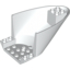 Набор LEGO Aircraft Fuselage Curved Aft Section 6 x 10 Bottom, Белый
