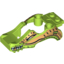 Набор LEGO Fly Wheel Fairing Crocodile Shape with Gold and White Crocodile Print (70103), Лайм