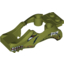 Набор LEGO Fly Wheel Fairing Crocodile Shape with Reddish Brown and White Crocodile Print (70115), Оливковый