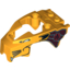 Набор LEGO Fly Wheel Fairing Lion Shape with Gold and Dark Red Print (70115), Bright Light Orange