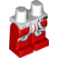 Набор LEGO Legs and White Hips with B-Wing Pilot Flight Suit Print, Красный