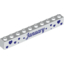 Набор LEGO Brick 1 x 10 with Dark Purple 'January' and 'February' Print on Opposite Sides, Белый
