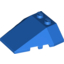 Деталь LEGO ROOF TILE 4X2/18° W/COR., Не определен