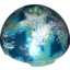 Набор LEGO Hemisphere 11 x 11 - 4 Studs on Top with Naboo Blue / Green Planet Print (9674), Sand Green
