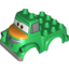 Набор LEGO Duplo Light Truck Body Complete with Disney Planes Chug Print, Ярко-зеленый