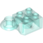 Набор LEGO Technic Brick Special 2 x 2 with Pin Hole, Rotation Joint Ball Half [Horizontal Top], Trans-Light Blue