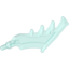 Набор LEGO Hero Factory Weapon - Axe/Sword with Jagged Blade, Trans-Light Blue